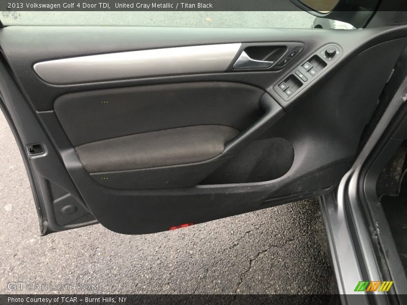 United Gray Metallic / Titan Black 2013 Volkswagen Golf 4 Door TDI