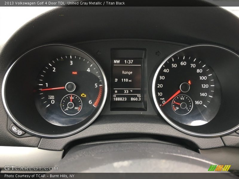  2013 Golf 4 Door TDI 4 Door TDI Gauges