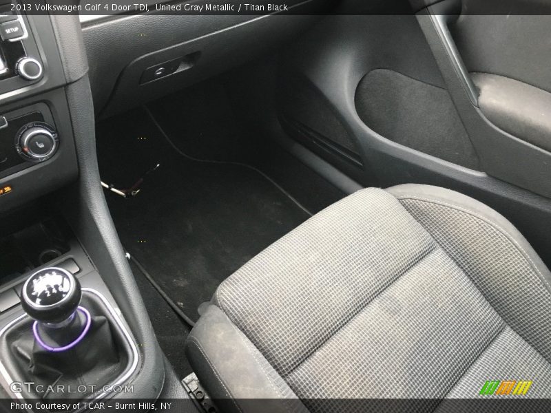 United Gray Metallic / Titan Black 2013 Volkswagen Golf 4 Door TDI