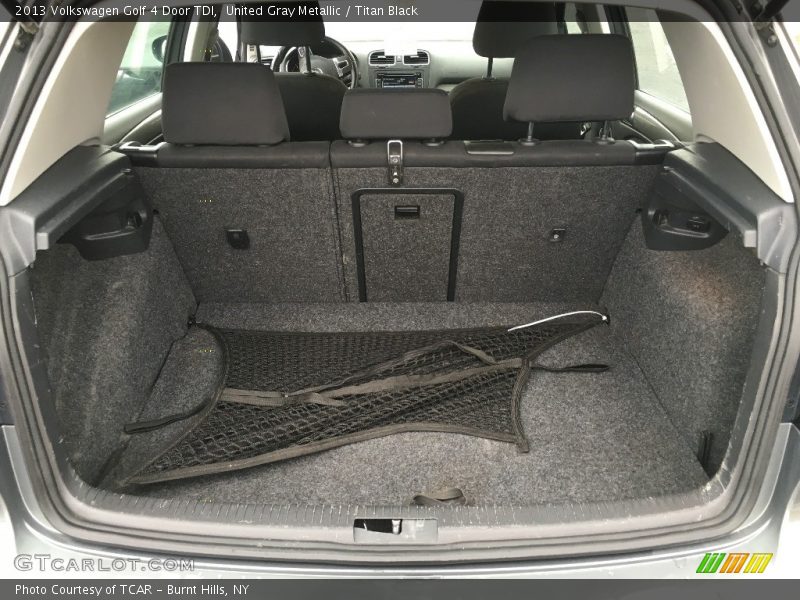  2013 Golf 4 Door TDI Trunk