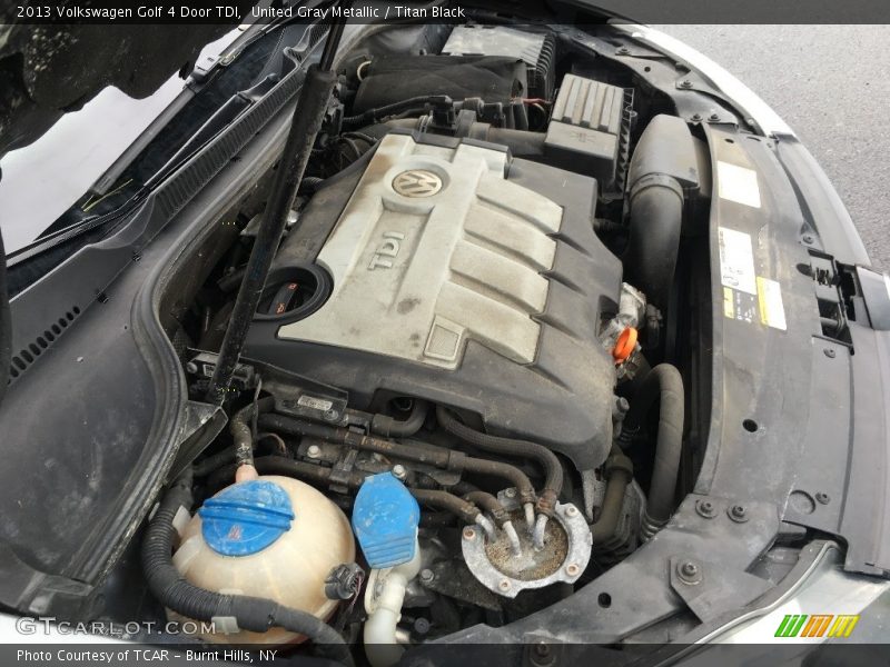United Gray Metallic / Titan Black 2013 Volkswagen Golf 4 Door TDI