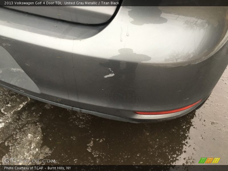 United Gray Metallic / Titan Black 2013 Volkswagen Golf 4 Door TDI