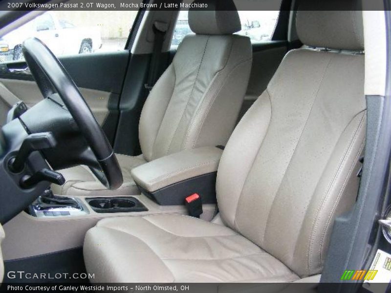 Mocha Brown / Latte Macchiato 2007 Volkswagen Passat 2.0T Wagon
