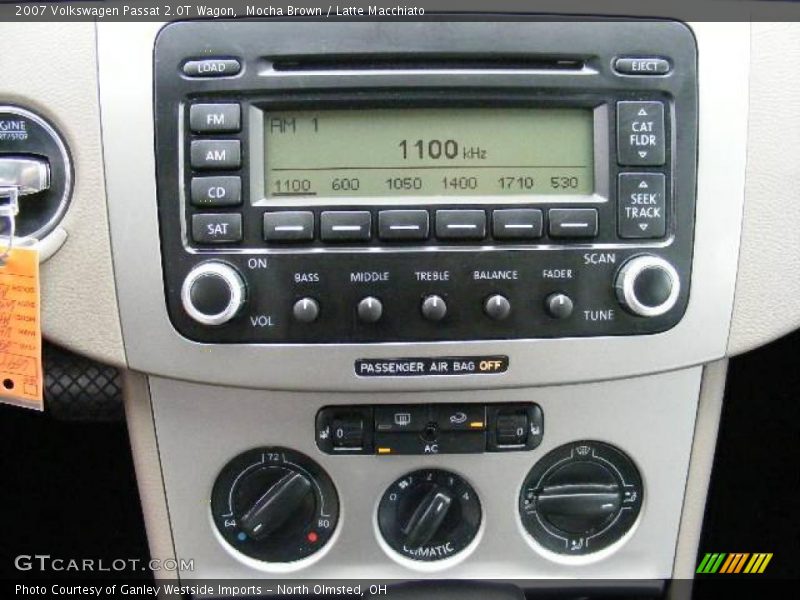 Mocha Brown / Latte Macchiato 2007 Volkswagen Passat 2.0T Wagon