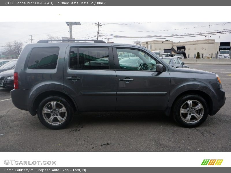 Polished Metal Metallic / Black 2013 Honda Pilot EX-L 4WD