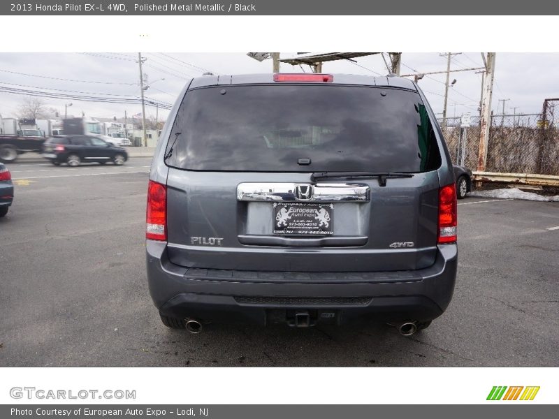 Polished Metal Metallic / Black 2013 Honda Pilot EX-L 4WD