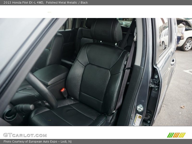 Polished Metal Metallic / Black 2013 Honda Pilot EX-L 4WD