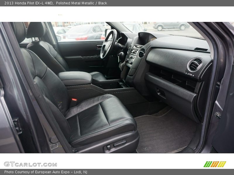Polished Metal Metallic / Black 2013 Honda Pilot EX-L 4WD