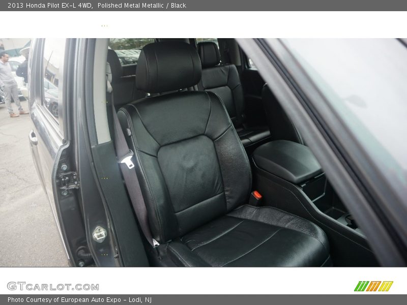 Polished Metal Metallic / Black 2013 Honda Pilot EX-L 4WD