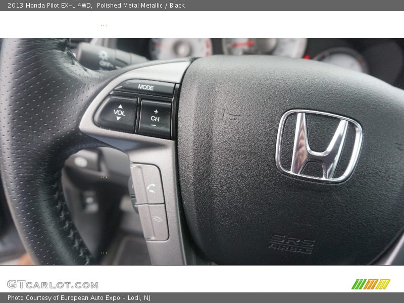 Polished Metal Metallic / Black 2013 Honda Pilot EX-L 4WD