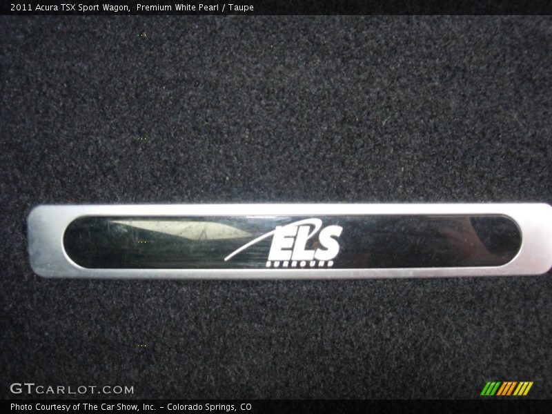Premium White Pearl / Taupe 2011 Acura TSX Sport Wagon
