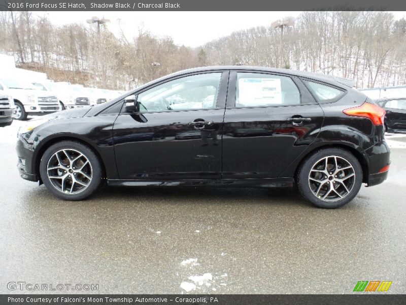 Shadow Black / Charcoal Black 2016 Ford Focus SE Hatch