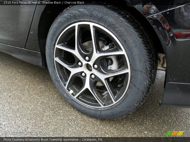 Shadow Black / Charcoal Black 2016 Ford Focus SE Hatch