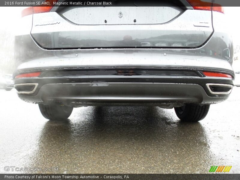 Magnetic Metallic / Charcoal Black 2016 Ford Fusion SE AWD