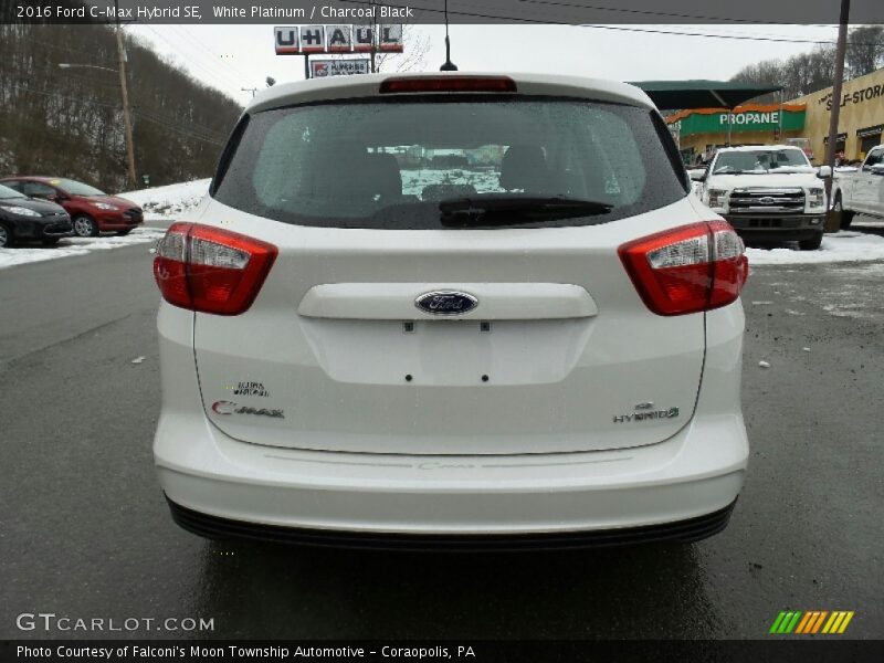 White Platinum / Charcoal Black 2016 Ford C-Max Hybrid SE