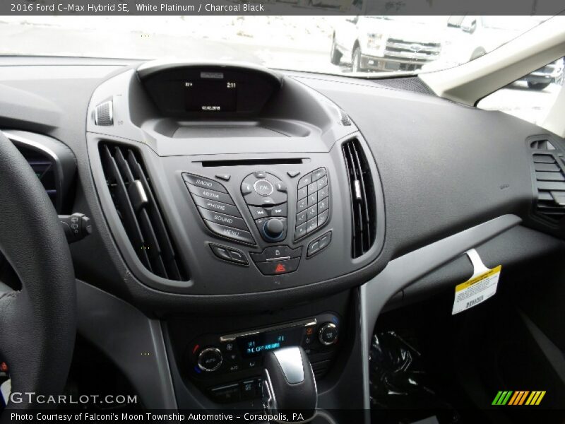 White Platinum / Charcoal Black 2016 Ford C-Max Hybrid SE