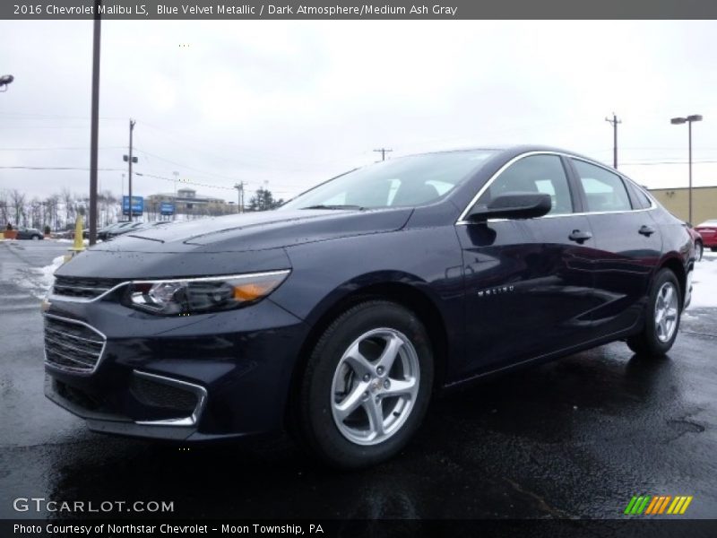 Blue Velvet Metallic / Dark Atmosphere/Medium Ash Gray 2016 Chevrolet Malibu LS