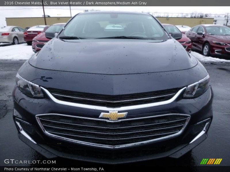 Blue Velvet Metallic / Dark Atmosphere/Medium Ash Gray 2016 Chevrolet Malibu LS