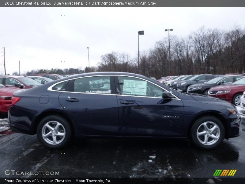 Blue Velvet Metallic / Dark Atmosphere/Medium Ash Gray 2016 Chevrolet Malibu LS