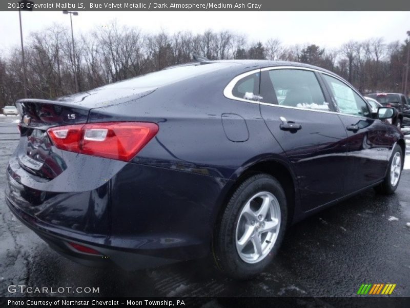 Blue Velvet Metallic / Dark Atmosphere/Medium Ash Gray 2016 Chevrolet Malibu LS