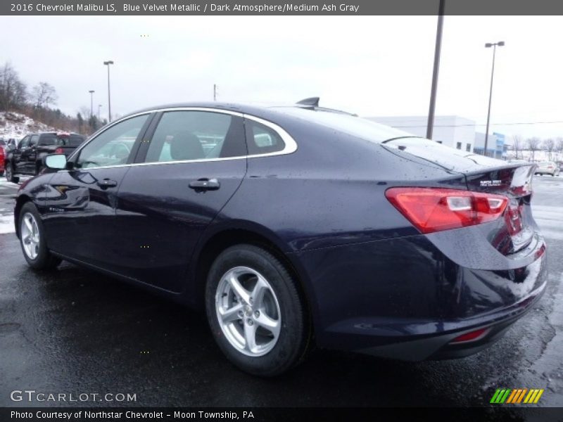 Blue Velvet Metallic / Dark Atmosphere/Medium Ash Gray 2016 Chevrolet Malibu LS