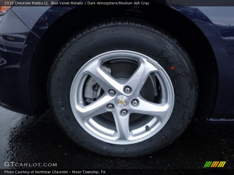 Blue Velvet Metallic / Dark Atmosphere/Medium Ash Gray 2016 Chevrolet Malibu LS