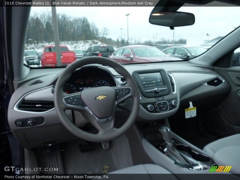 Blue Velvet Metallic / Dark Atmosphere/Medium Ash Gray 2016 Chevrolet Malibu LS