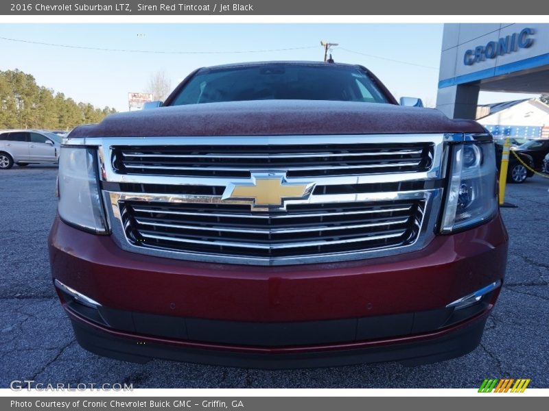 Siren Red Tintcoat / Jet Black 2016 Chevrolet Suburban LTZ