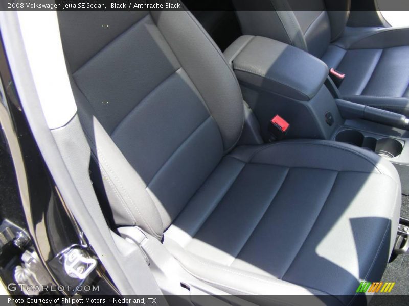 Black / Anthracite Black 2008 Volkswagen Jetta SE Sedan