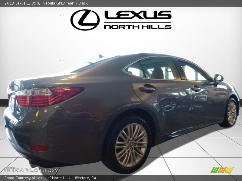 Nebula Gray Pearl / Black 2013 Lexus ES 350