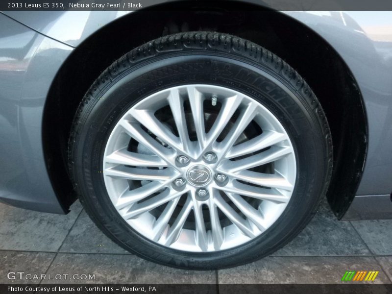 Nebula Gray Pearl / Black 2013 Lexus ES 350
