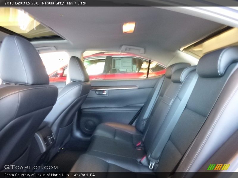 Nebula Gray Pearl / Black 2013 Lexus ES 350