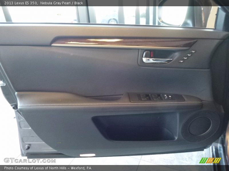 Nebula Gray Pearl / Black 2013 Lexus ES 350