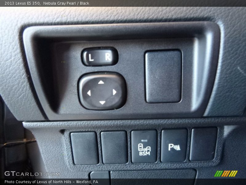 Nebula Gray Pearl / Black 2013 Lexus ES 350