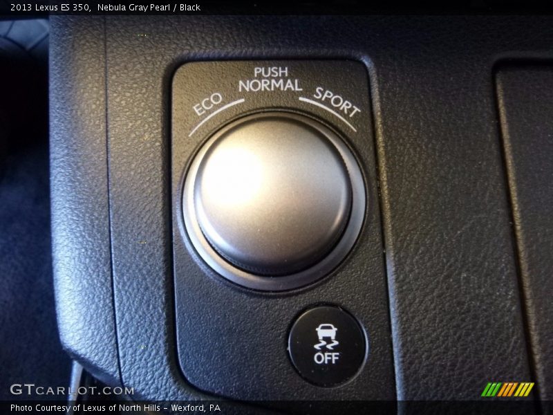 Nebula Gray Pearl / Black 2013 Lexus ES 350