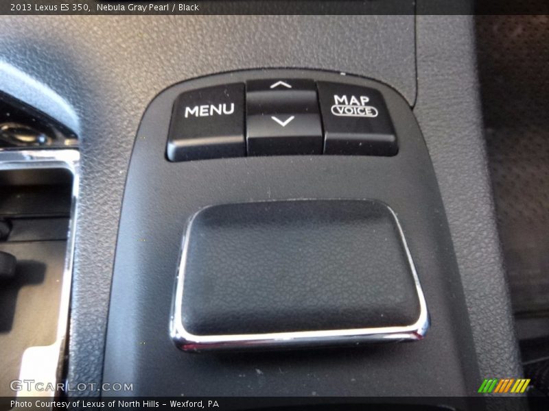 Nebula Gray Pearl / Black 2013 Lexus ES 350