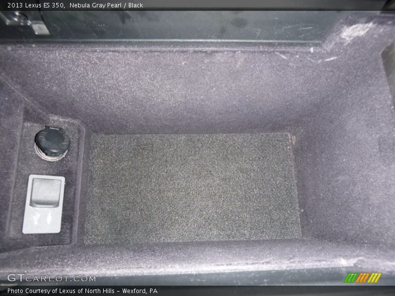 Nebula Gray Pearl / Black 2013 Lexus ES 350