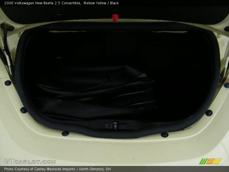 Mellow Yellow / Black 2006 Volkswagen New Beetle 2.5 Convertible