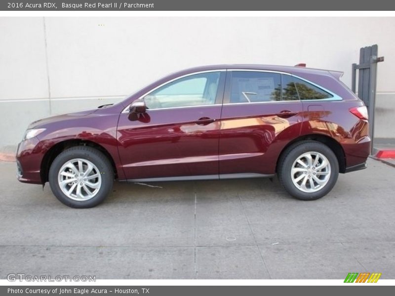 Basque Red Pearl II / Parchment 2016 Acura RDX