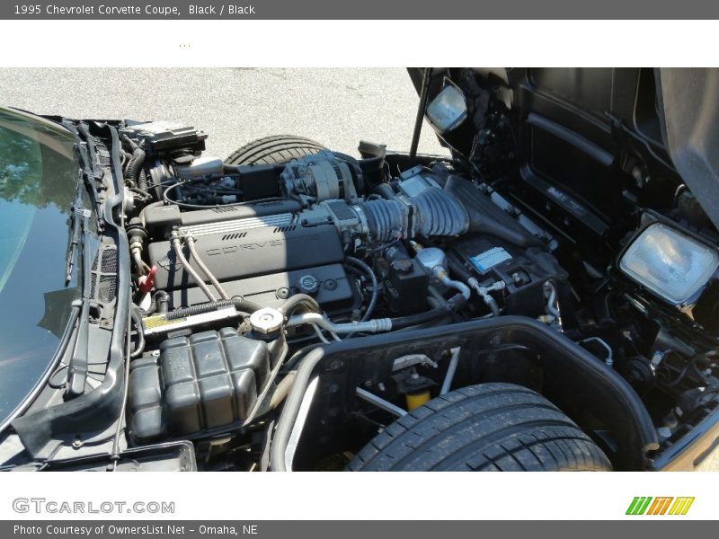 Black / Black 1995 Chevrolet Corvette Coupe