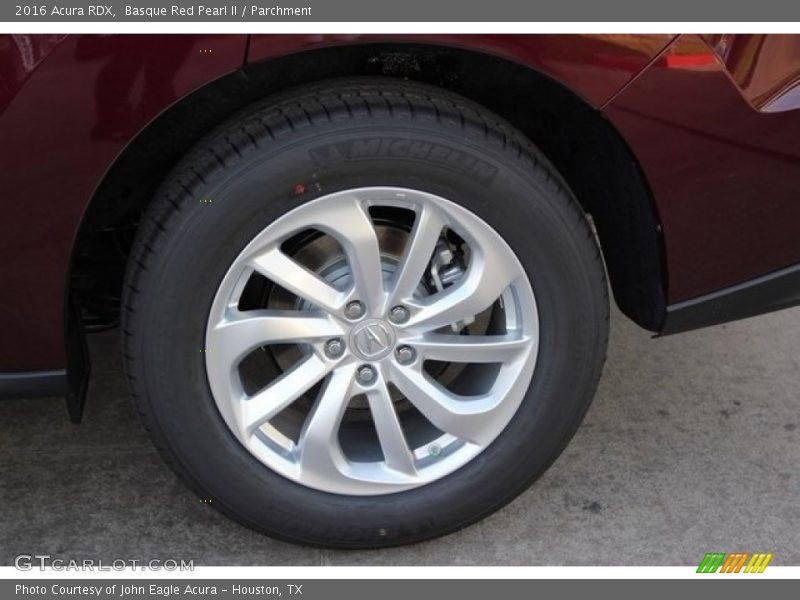 Basque Red Pearl II / Parchment 2016 Acura RDX