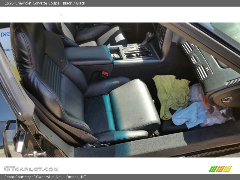Black / Black 1995 Chevrolet Corvette Coupe