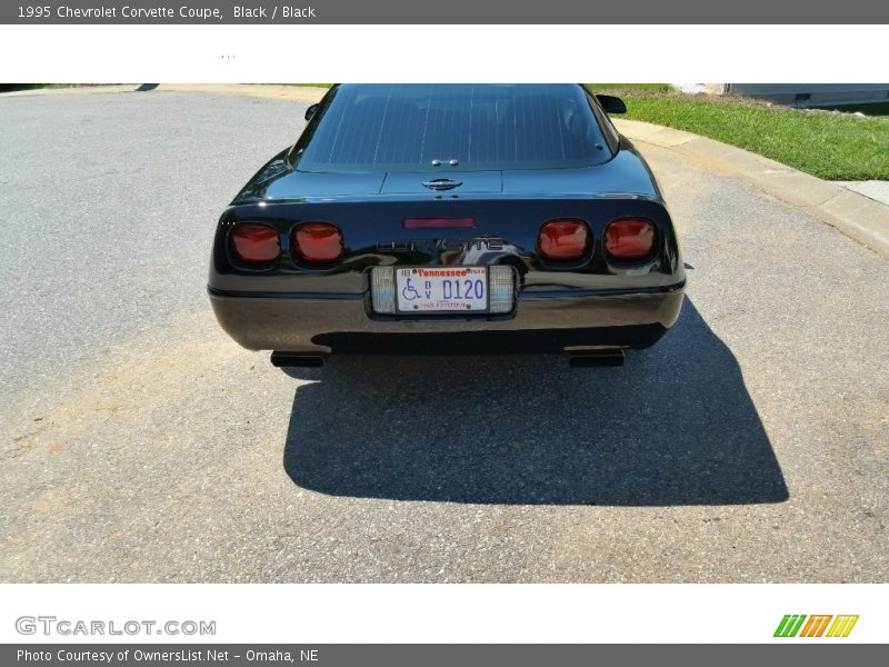 Black / Black 1995 Chevrolet Corvette Coupe