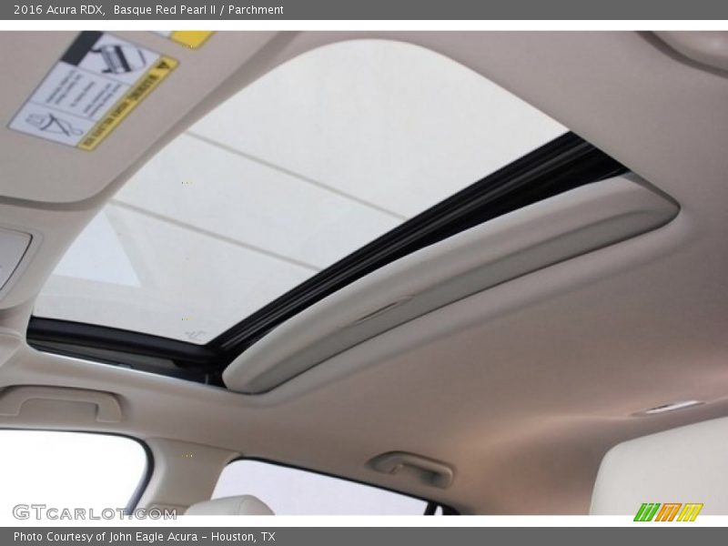 Basque Red Pearl II / Parchment 2016 Acura RDX