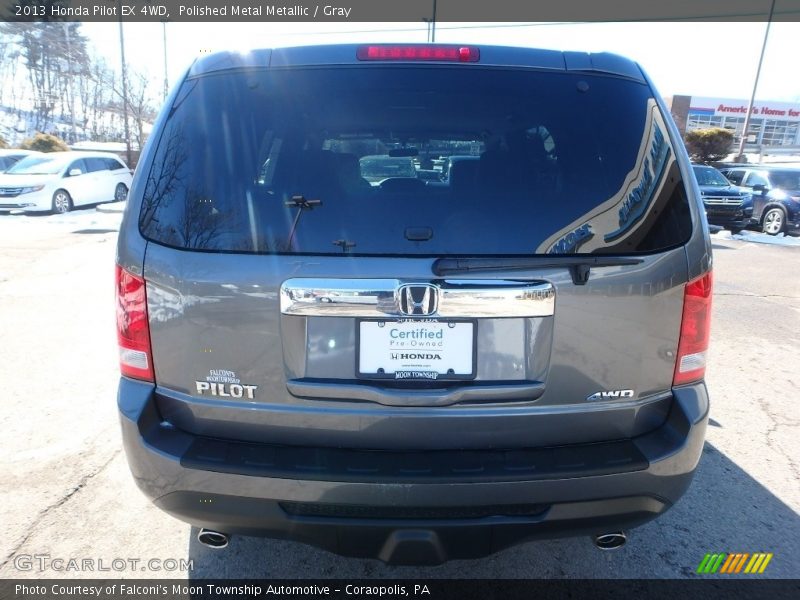 Polished Metal Metallic / Gray 2013 Honda Pilot EX 4WD