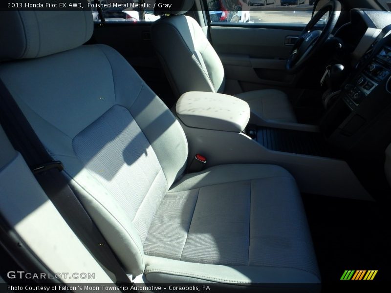 Polished Metal Metallic / Gray 2013 Honda Pilot EX 4WD