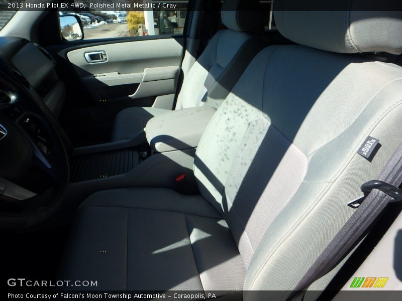 Polished Metal Metallic / Gray 2013 Honda Pilot EX 4WD