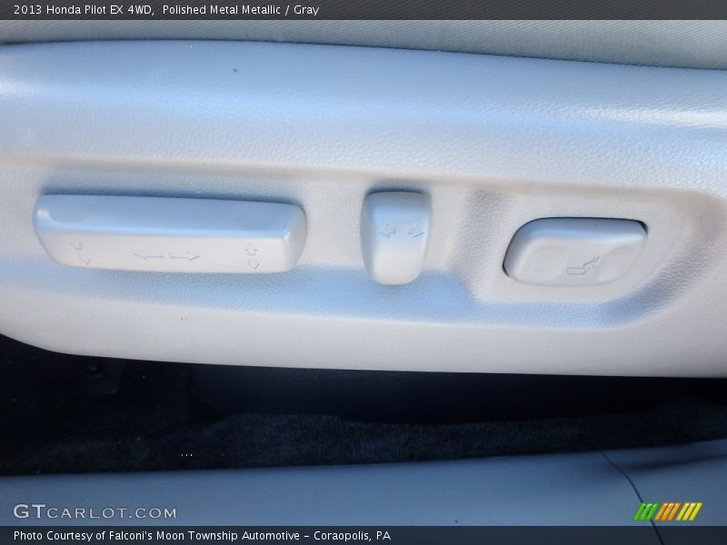 Polished Metal Metallic / Gray 2013 Honda Pilot EX 4WD