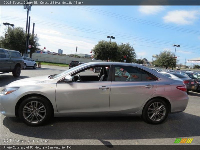 Celestial Silver Metallic / Black 2015 Toyota Camry SE