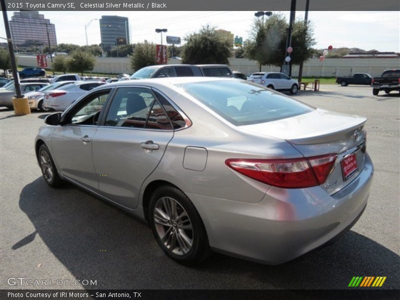 Celestial Silver Metallic / Black 2015 Toyota Camry SE